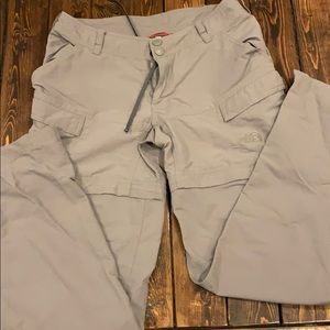 North Face Zip off hiking pants